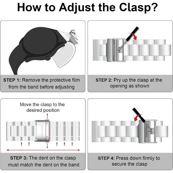 Men Silver Blue Stainless Steel Analog Quartz Fashion Business Designer Watches - Picture 6 of 10